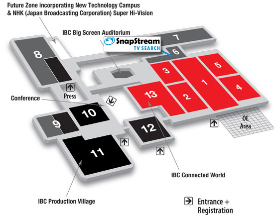 Map of IBC Floor