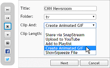 Auto-Share Clips