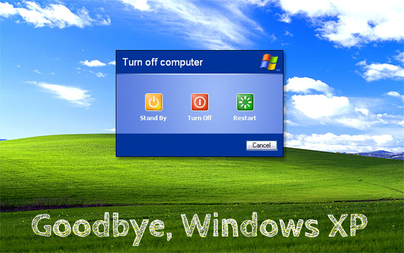 Windows XP End of Support, Goodbye Windows XP