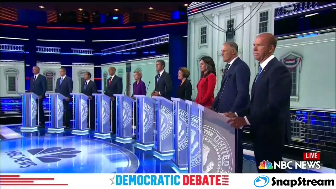 2020 Democratic Candidates Debate - Night No. 1 - 09_02_34 PM