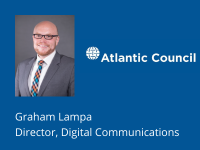 Graham Lampa at the Atlantic Council